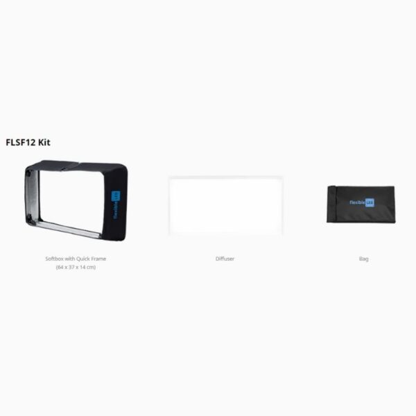 FLSF12-Softbox-with-Quick-Frame-fomex-parts